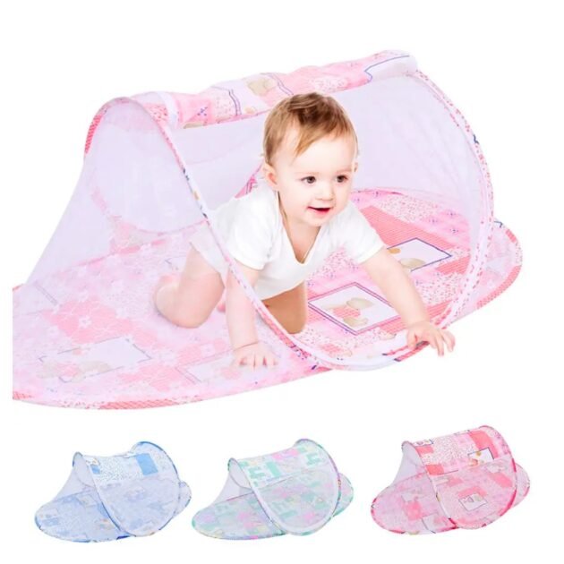 Tente Moustiquaires pliantes pour lit pour nouveau-né