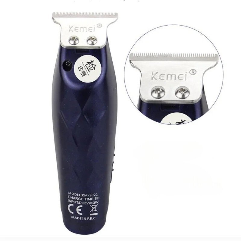 Tondeuse à cheveux électrique Zero Sans Fil KEMEI KM-5021 Waterproof - الصورة 3