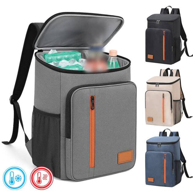 Sac à dos isotherme pour pique-nique avec isolation intérieure – حقيبة ظهر عازلة للحرارة والبرودة
