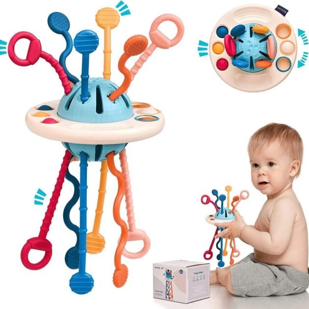 ألعاب تسنين حسية الرضع