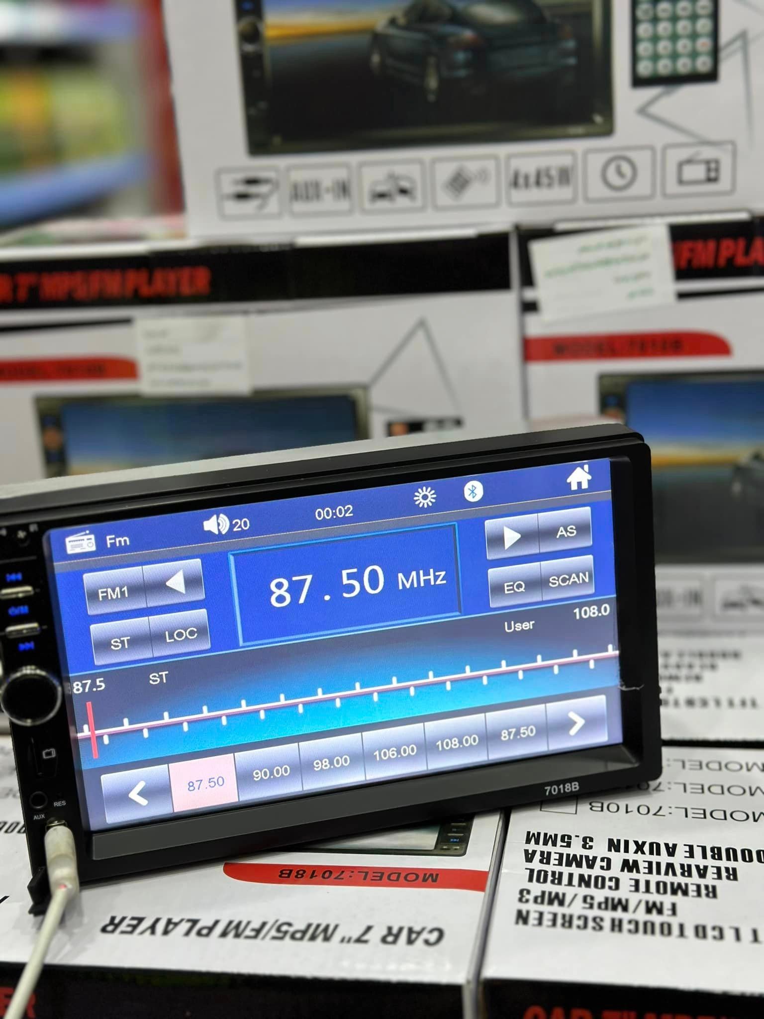 DVD Mp5 Auto-radio écran tactile 7 Pouce Bleutooth. USB AUX .CARD SD. Standard - الصورة 9