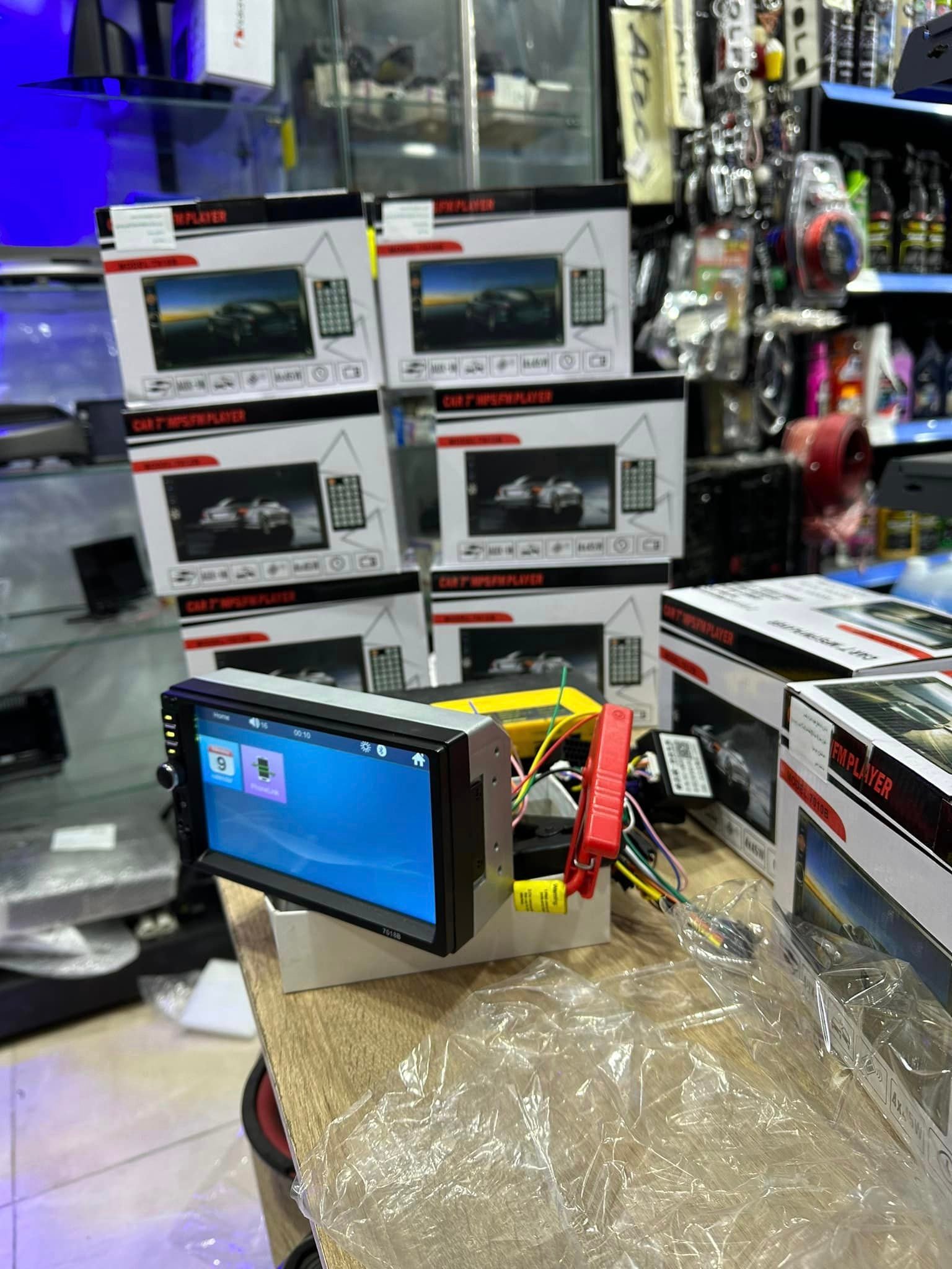 DVD Mp5 Auto-radio écran tactile 7 Pouce Bleutooth. USB AUX .CARD SD. Standard - الصورة 8