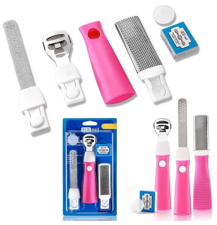 Kit de 3 Pcs Râpe de pédicure professionnelle - الصورة 5