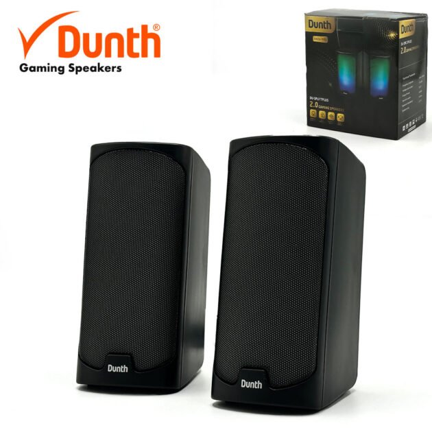 Haut-Parleurs Filaire pour PC DUNTH 1800W DU-SPU77PLUS LED – مكبرات صوت سلكية للكمبيوتر