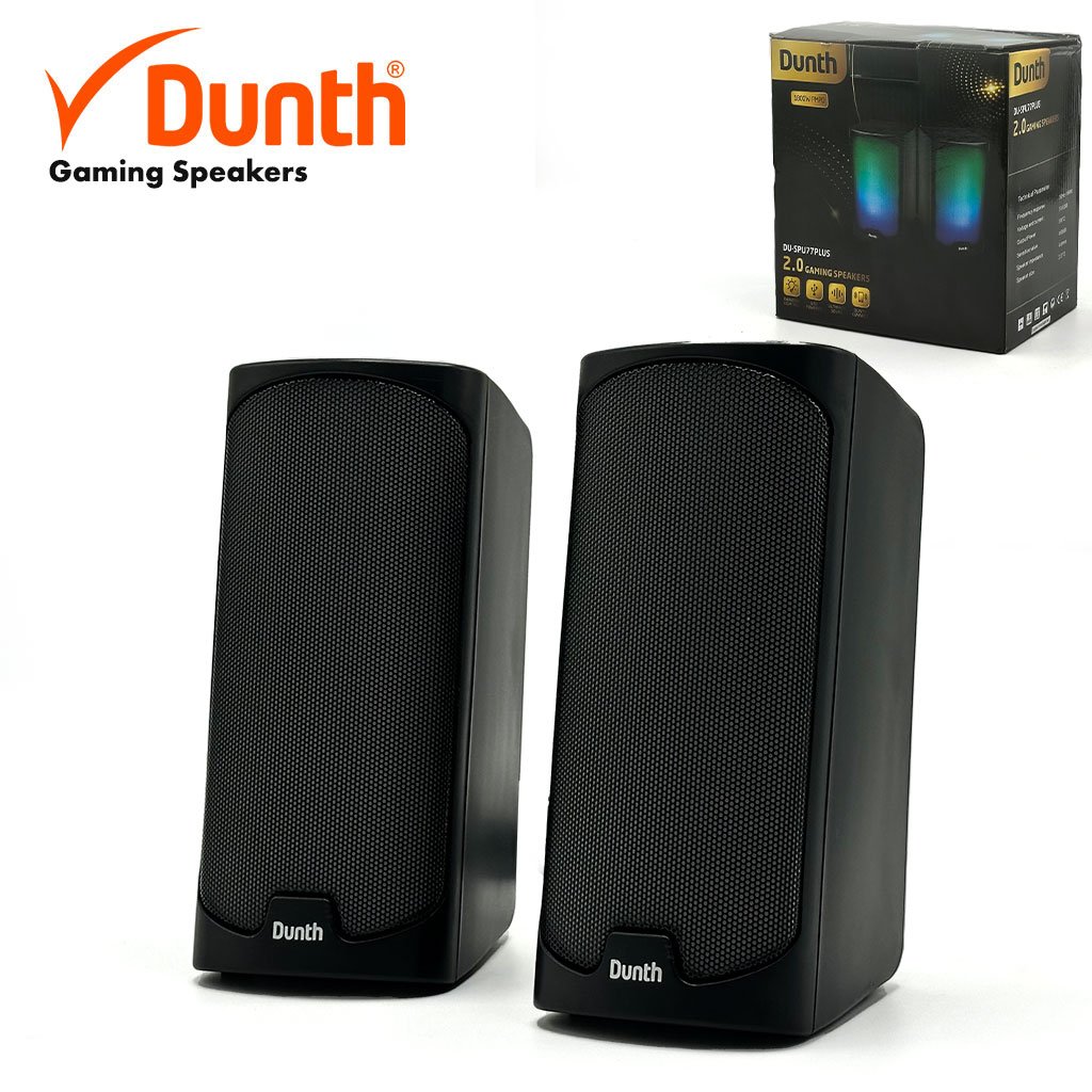 Haut-Parleurs Filaire pour PC DUNTH 1800W DU-SPU77PLUS LED – مكبرات صوت سلكية للكمبيوتر