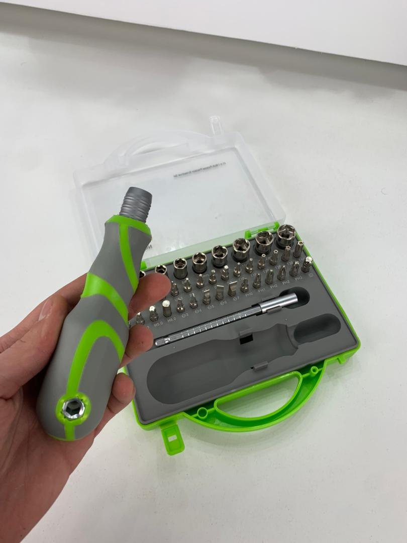 Tournevis Avec Ensemble Professionnel de Magnétiques 41 Pièces – مفك براغي احترافي مع 41 قطعة مغناطيسية - الصورة 3