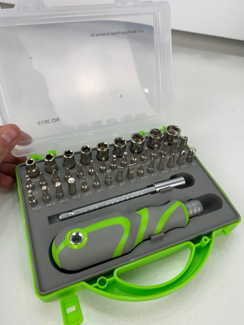 Tournevis Avec Ensemble Professionnel de Magnétiques 41 Pièces – مفك براغي احترافي مع 41 قطعة مغناطيسية - الصورة 4