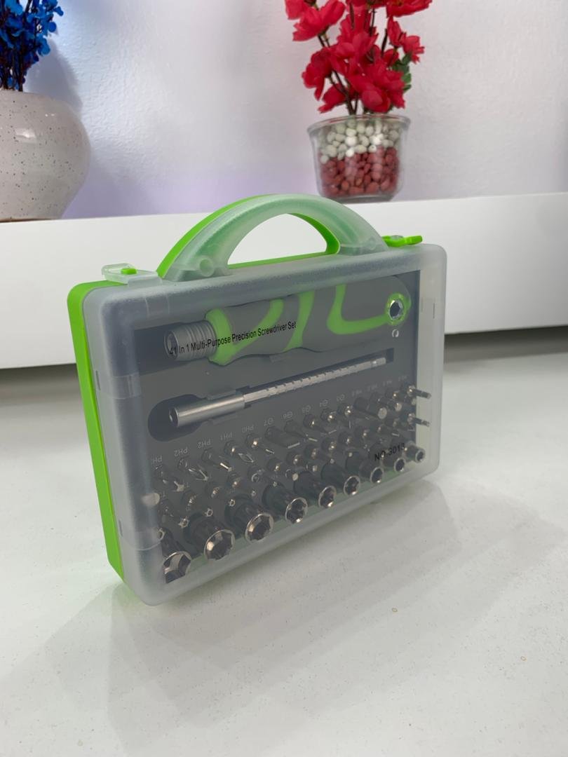 Tournevis Avec Ensemble Professionnel de Magnétiques 41 Pièces – مفك براغي احترافي مع 41 قطعة مغناطيسية - الصورة 2