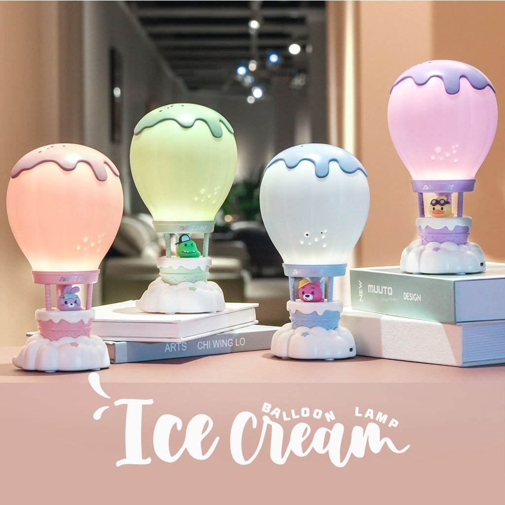 مصباح طاولة قابل لإعادة الشحن لغرفة الأطفال - الصورة 2