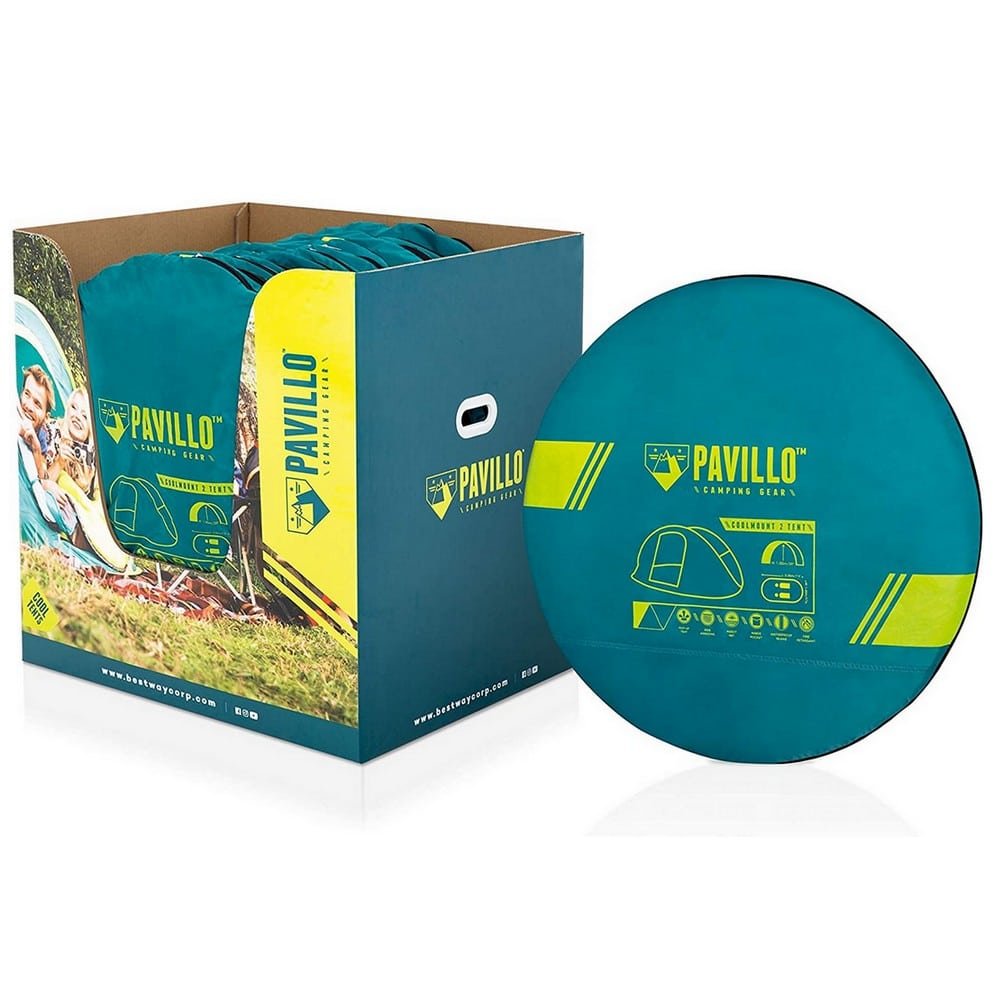Tente De Randonnée 2 Personnes 235 x 145 x 100 cm Pavillo Bestway 68086 - الصورة 3
