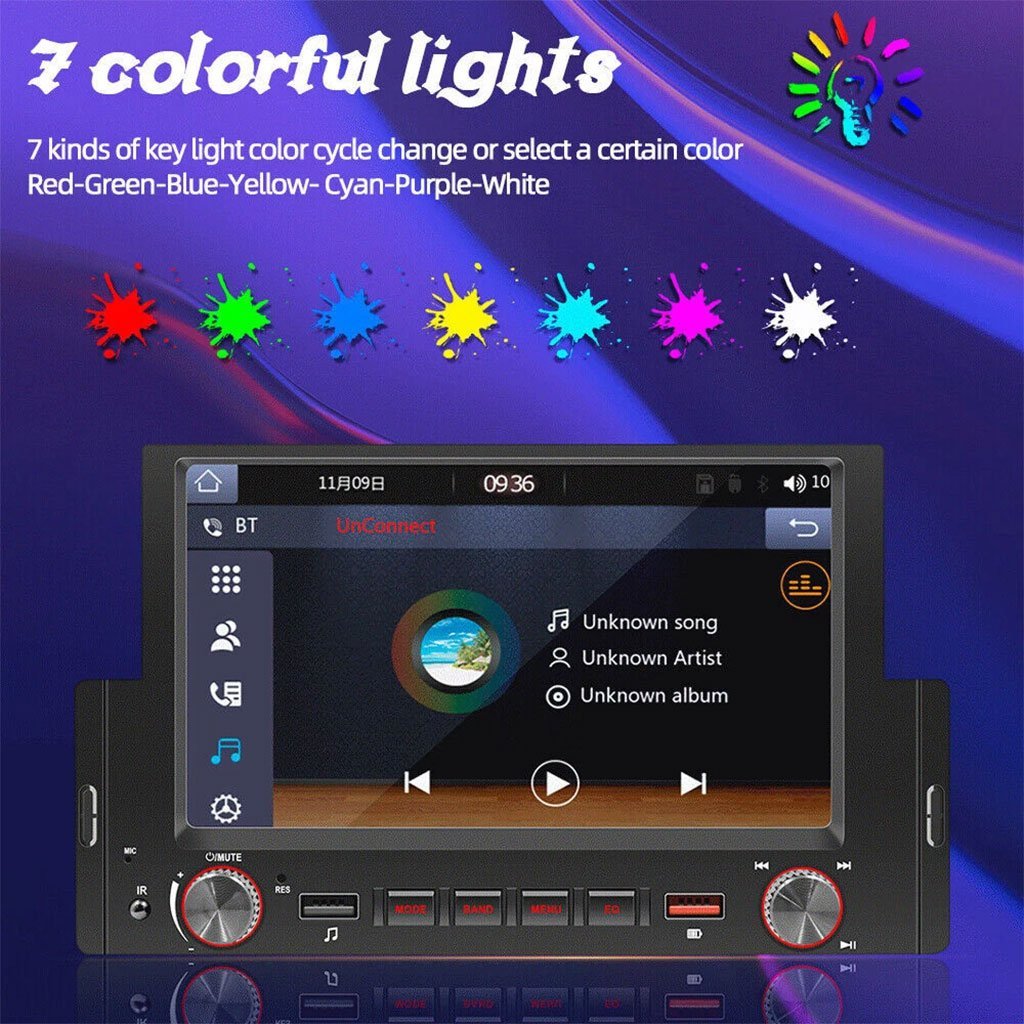 راديو سيارة بشاشة لمس مع و ونظام تحديد المواقع - الصورة 3