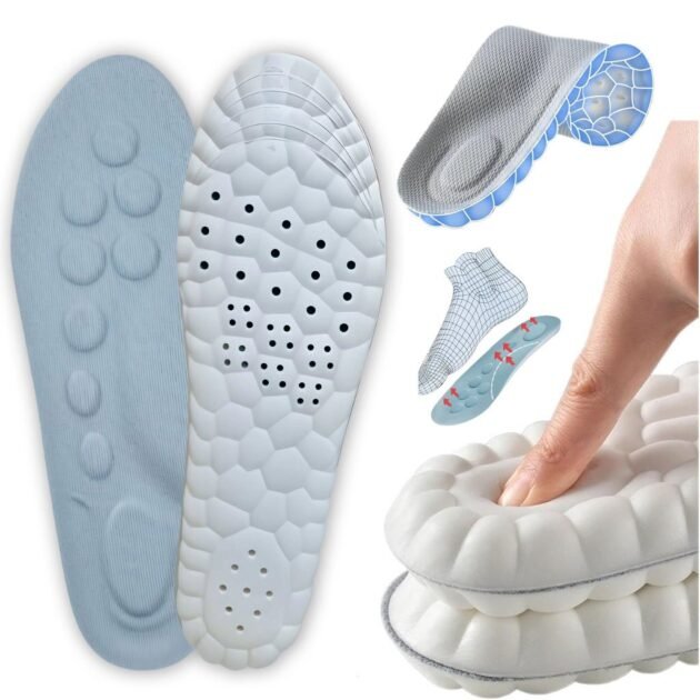 نعال طبية مصنوعة من اللاتكس فائق النعومة بتقنية السحابة