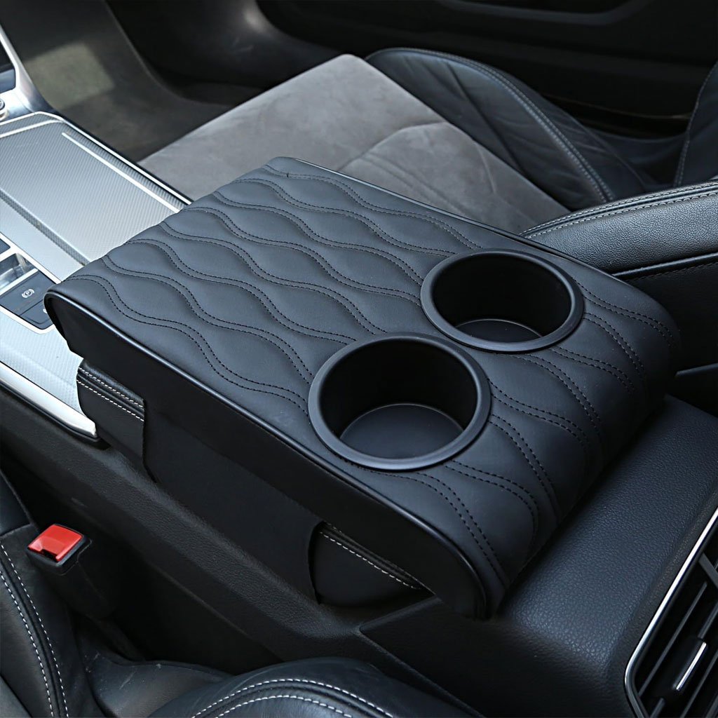 غطاء مسند ذراع السيارة مع حامل أكواب - الصورة 6