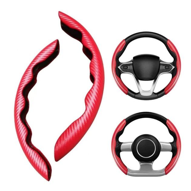 غطاء عجلة قيادة مريح وغير قابل للانزلاق مصنوع من
