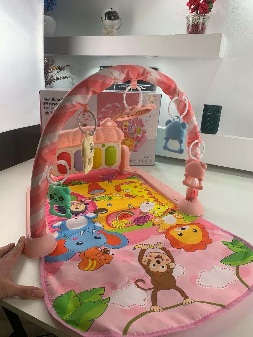 Tapis d’Éveil Doux et Coloré pour bébé Avec Piano – بساط ألعاب للأطفال - الصورة 2
