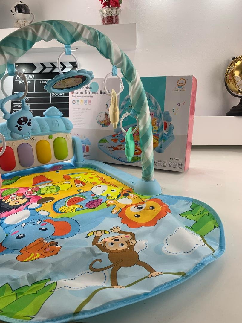 Tapis d’Éveil Doux et Coloré pour bébé Avec Piano – بساط ألعاب للأطفال - الصورة 3