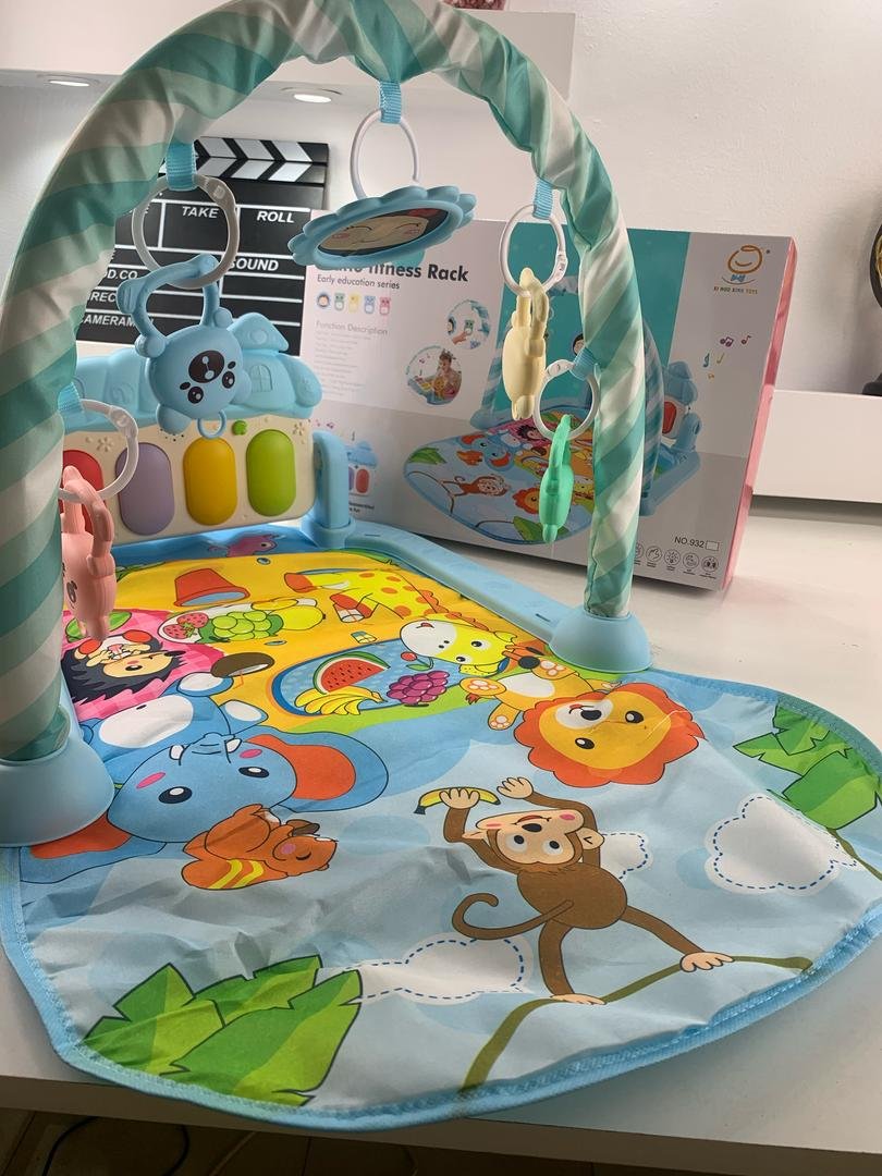 Tapis d’Éveil Doux et Coloré pour bébé Avec Piano – بساط ألعاب للأطفال - الصورة 4