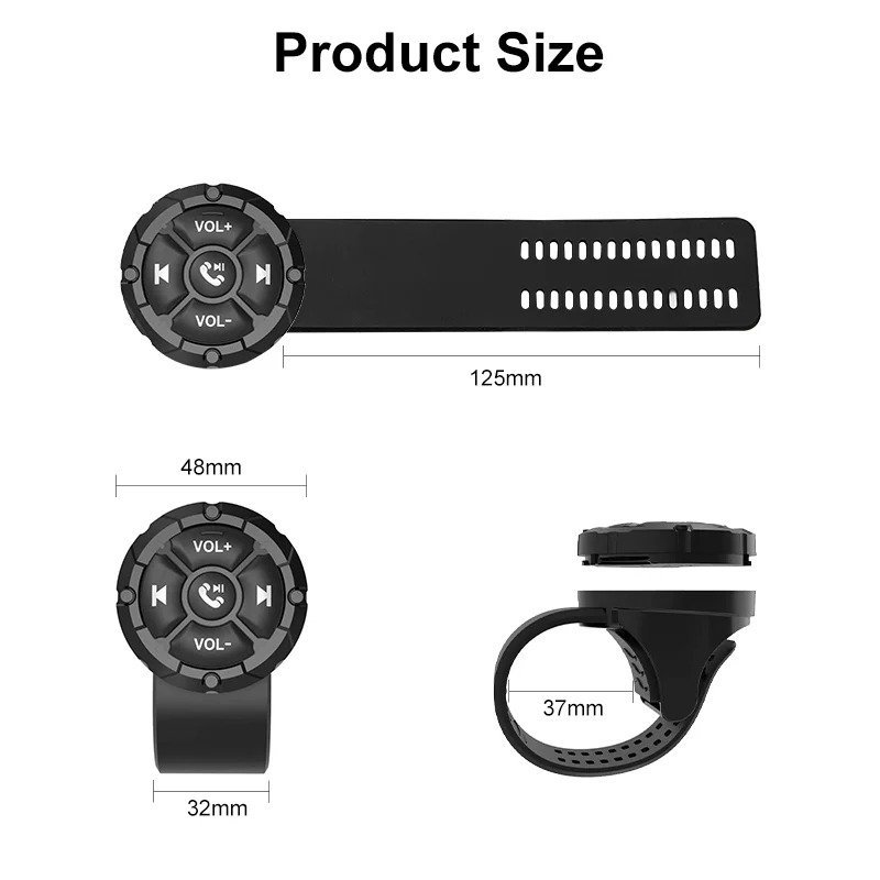 جهاز تحكم عن بعد لاسلكي للصوت والمكالمات Télécommande Sans Fil pour Contrôler l’audio et les appels - الصورة 3