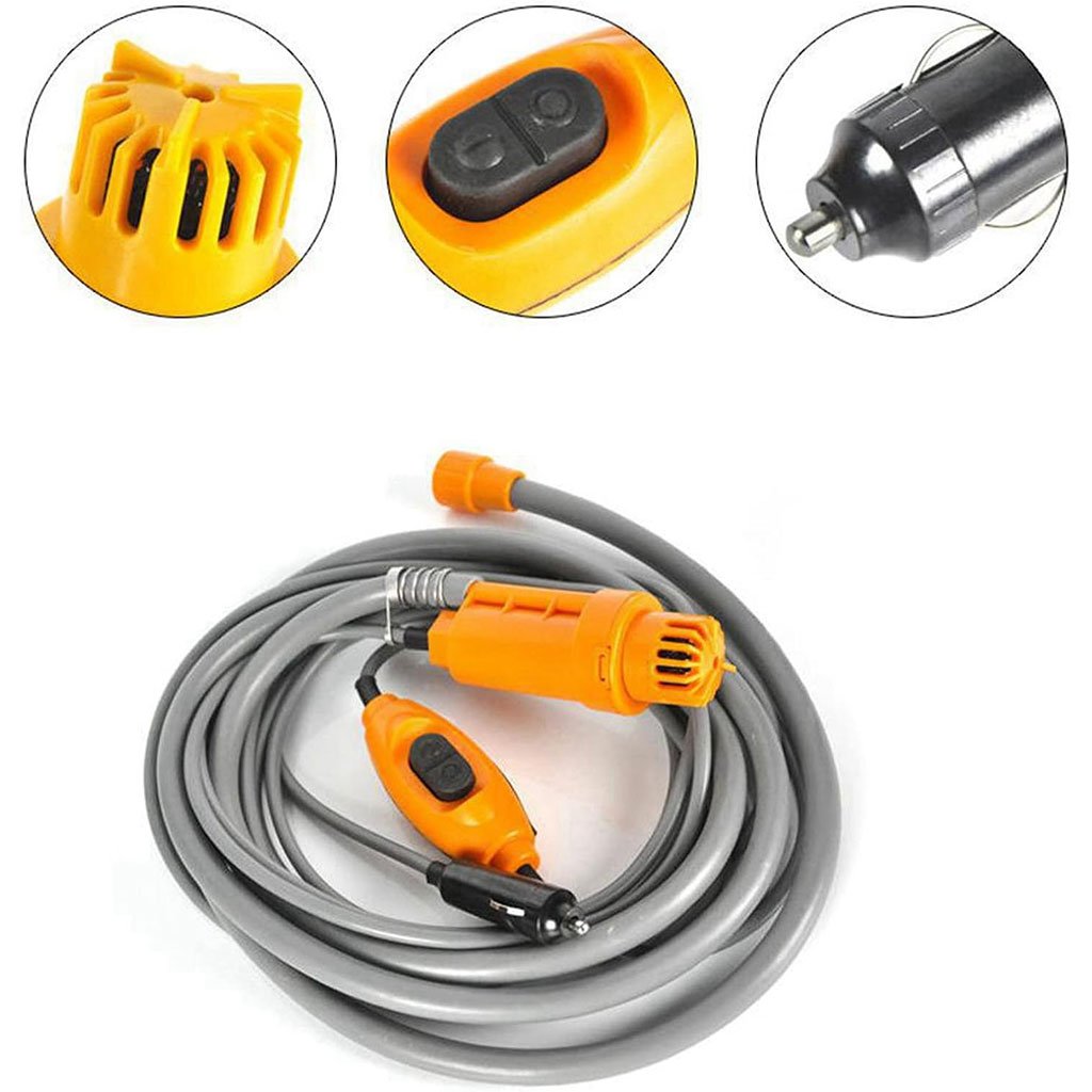 Douche extérieure Portable Camping et Plages DC 12V - الصورة 5