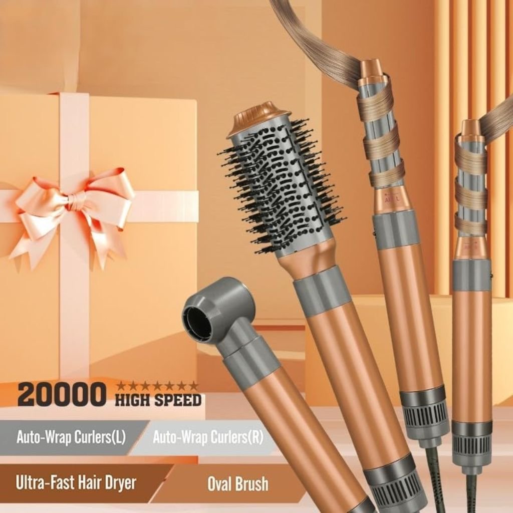 ENZO PROFESSIONAL Brosse Coiffante Multifonctionnelle 4 en 1 – فرشاة تصفيف الشعر متعددة الوظائف - الصورة 4