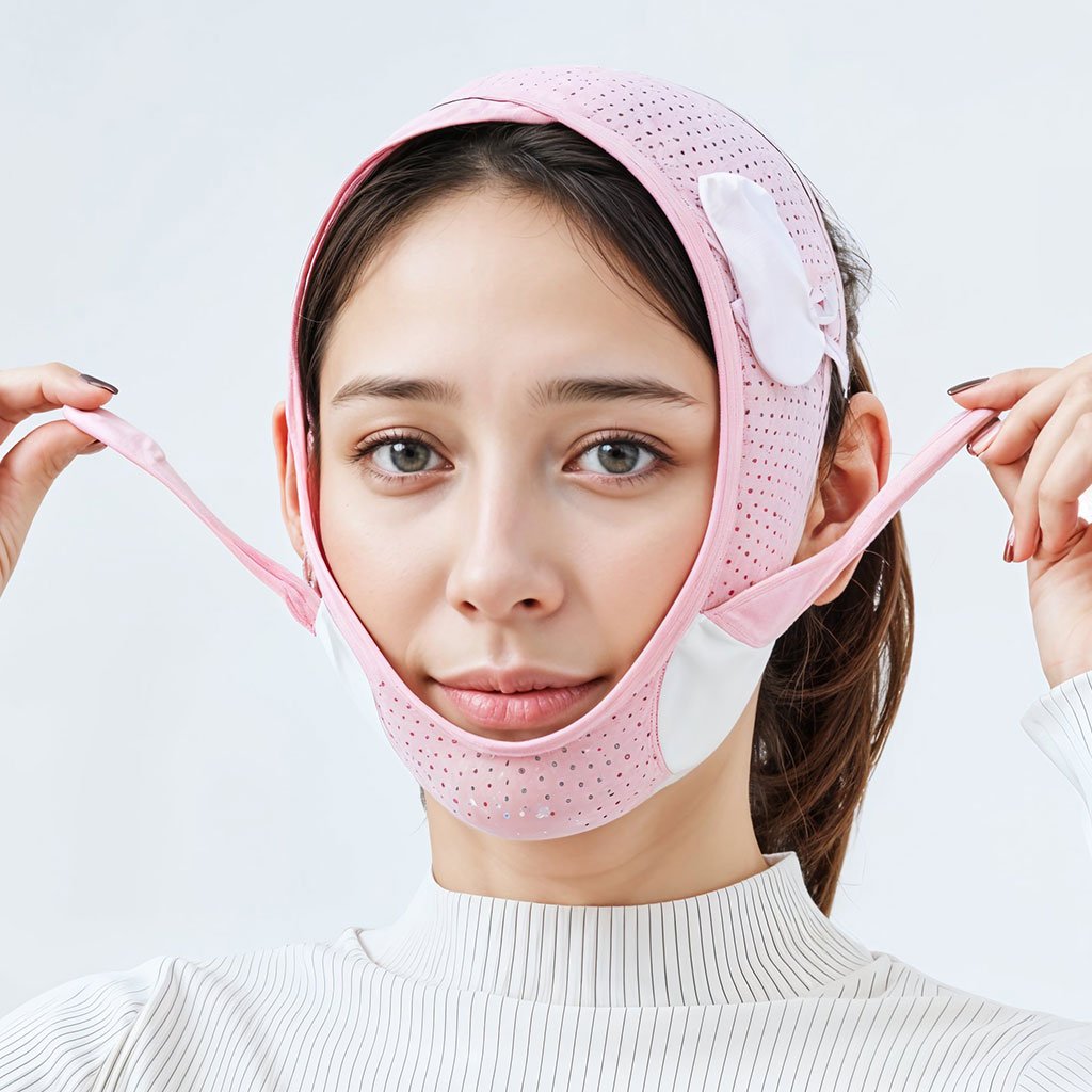 Masque facial en forme de V pour réduire le Double menton – قناع شد الوجه - الصورة 7