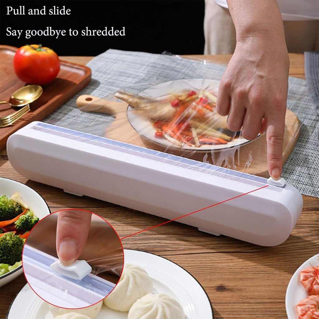 Distributeur de Film Alimentaire Étirable en Cuisine – موزع ورق في المطبخ - الصورة 4