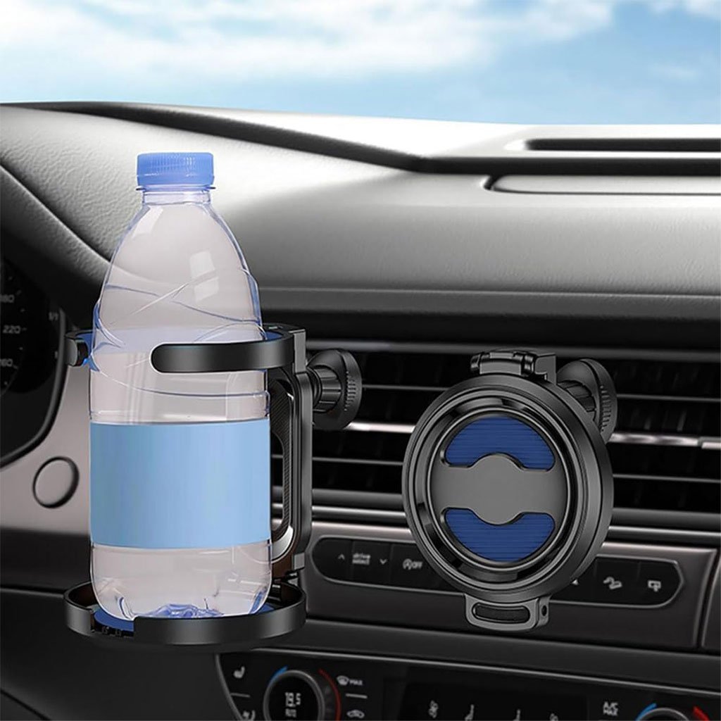 حامل أكواب قابل للتعديل للسيارة لفتحة التهوية - الصورة 4