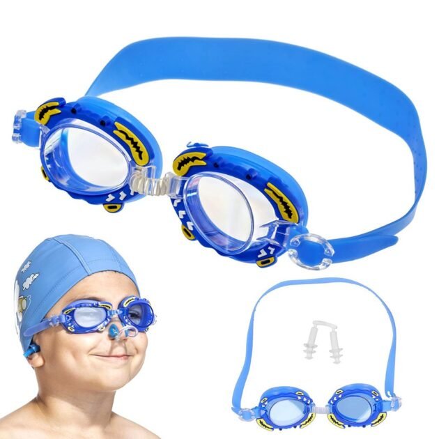 نظارات سباحة على شكل سرطان البحر