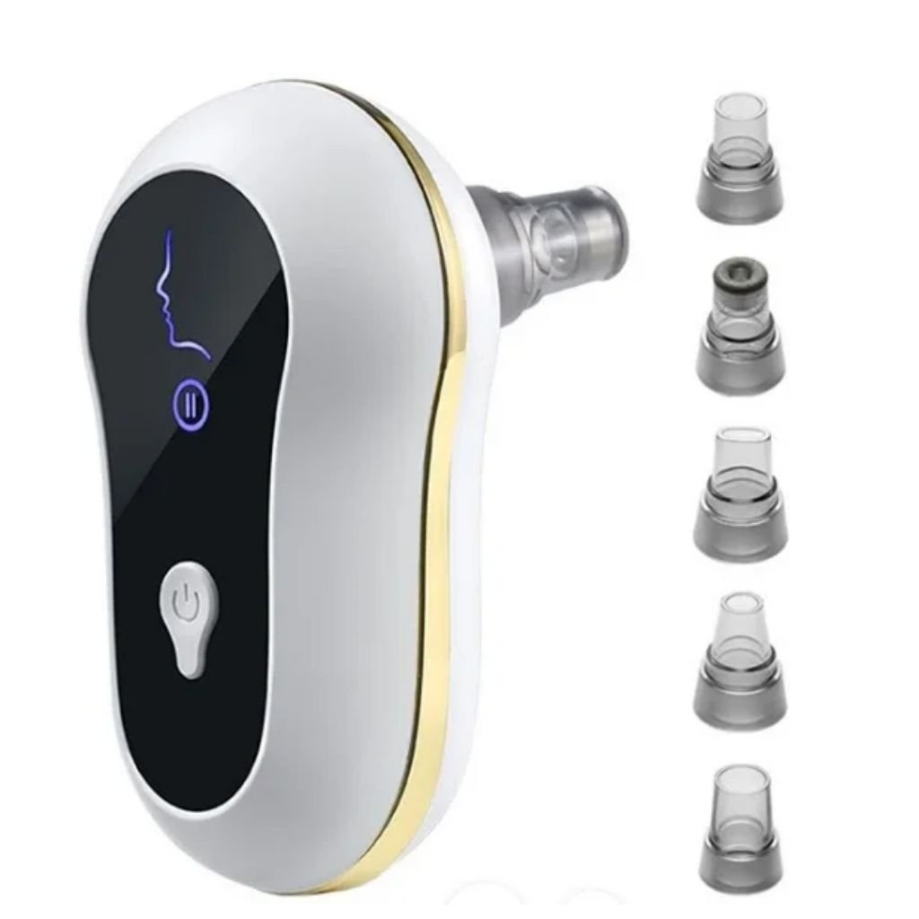 Appareil de Points Noirs avec 5 têtes d’aspiration – جهاز شفط الرؤوس السوداء لتنظيف البشرة - الصورة 6