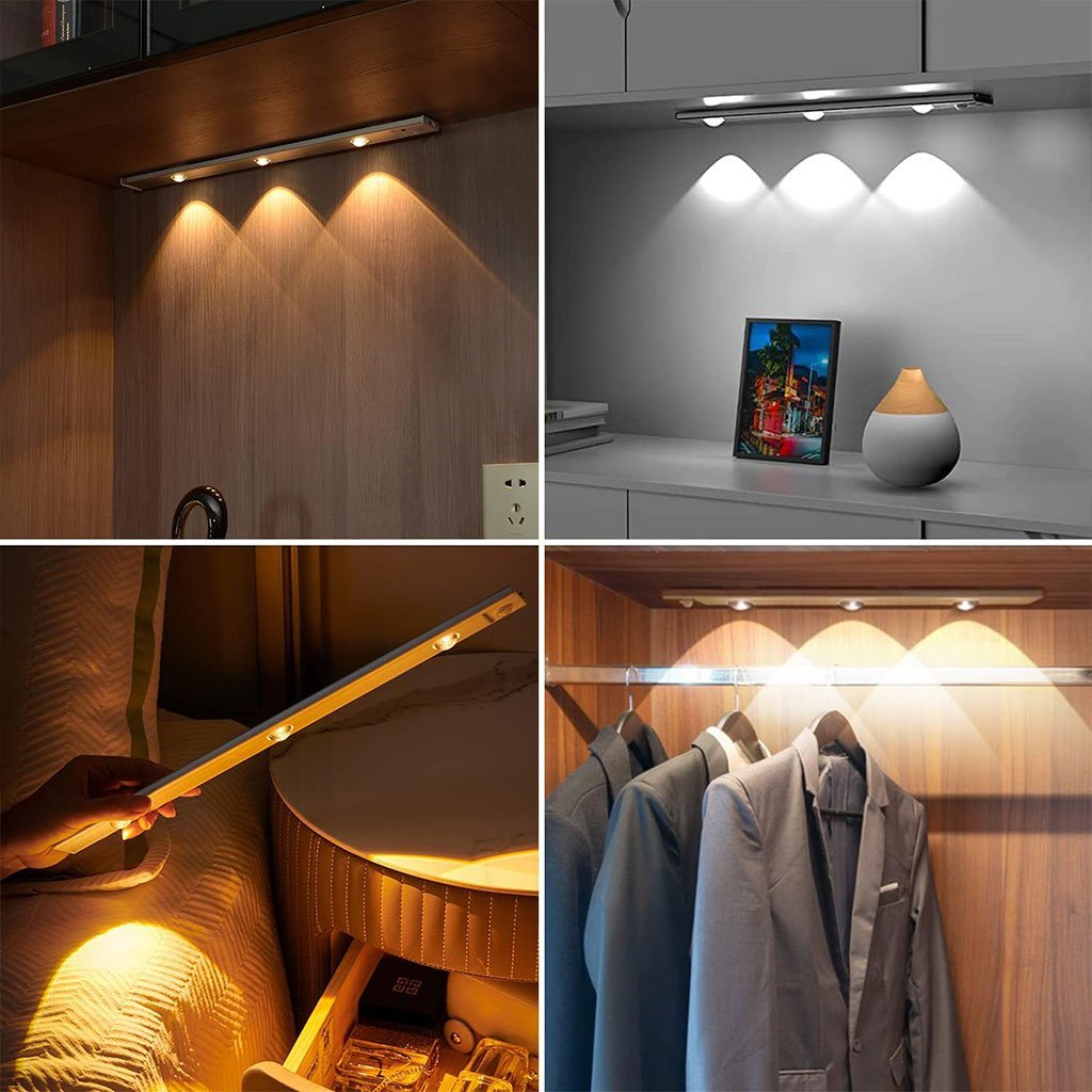 مصباح قابل لإعادة الشحن مزود بمستشعر حركة داخلي - الصورة 3