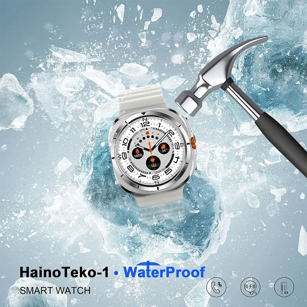 ساعة هاينو تيكو 1 الذكية بشاشة و3 أحزمة مدمجة - الصورة 5