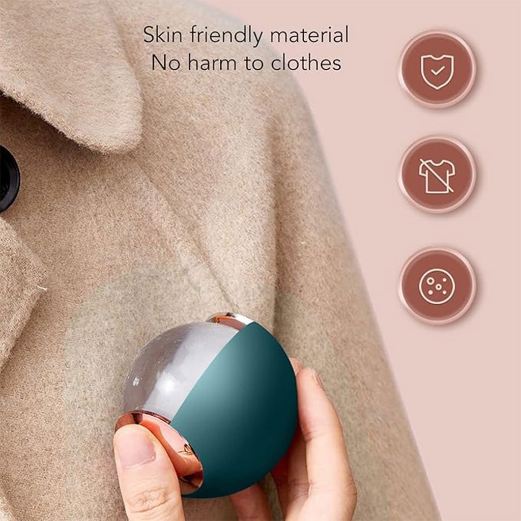 كرة لاصقة جل محمولة لإزالة الوبر من الملابس والأرائك - الصورة 3