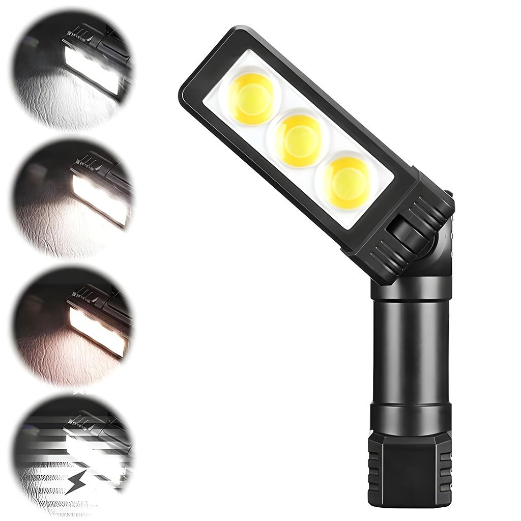 Lampe de Poche LED Portable et Réflecteur 20W - الصورة 5
