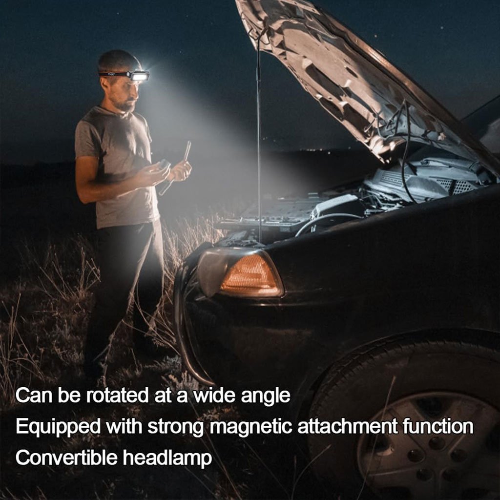 Lampe de Poche LED Portable et Réflecteur 20W - الصورة 6