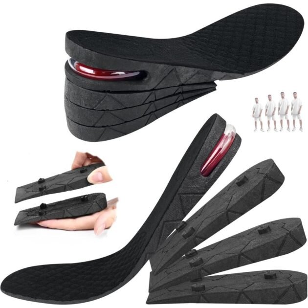 نعال داخلية قابلة للتعديل لزيادة الطول