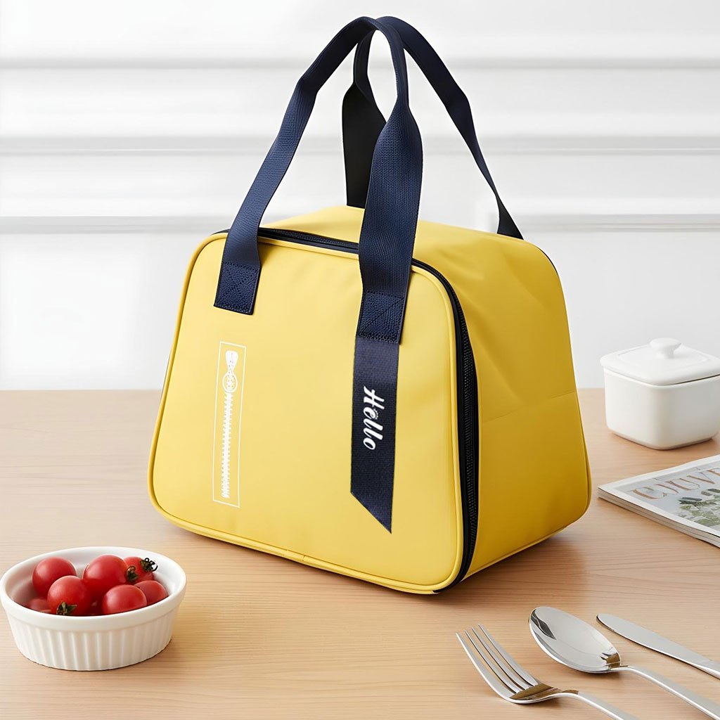 Sac à lunch isotherme portable facile à transporter – حقيبة غداء محمولة - الصورة 5