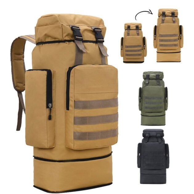 حقيبة ظهر تكتيكية للمشي لمسافات طويلة من إيلوكسي سعة