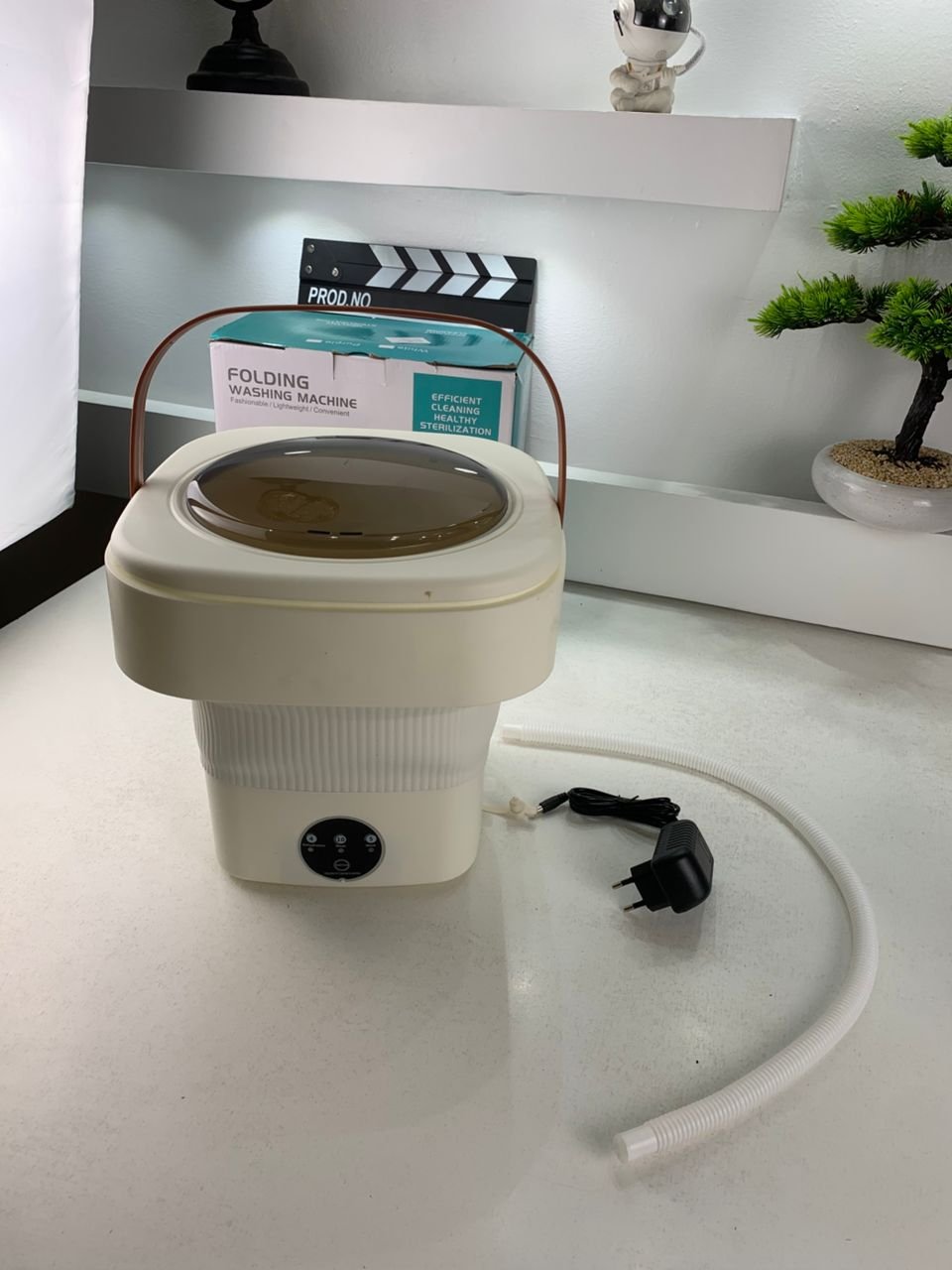 Mini Machine à Laver Pliable et Portable 3 Modes avec Fonction Déshydratation – غسالة ملابس محمولة - الصورة 5