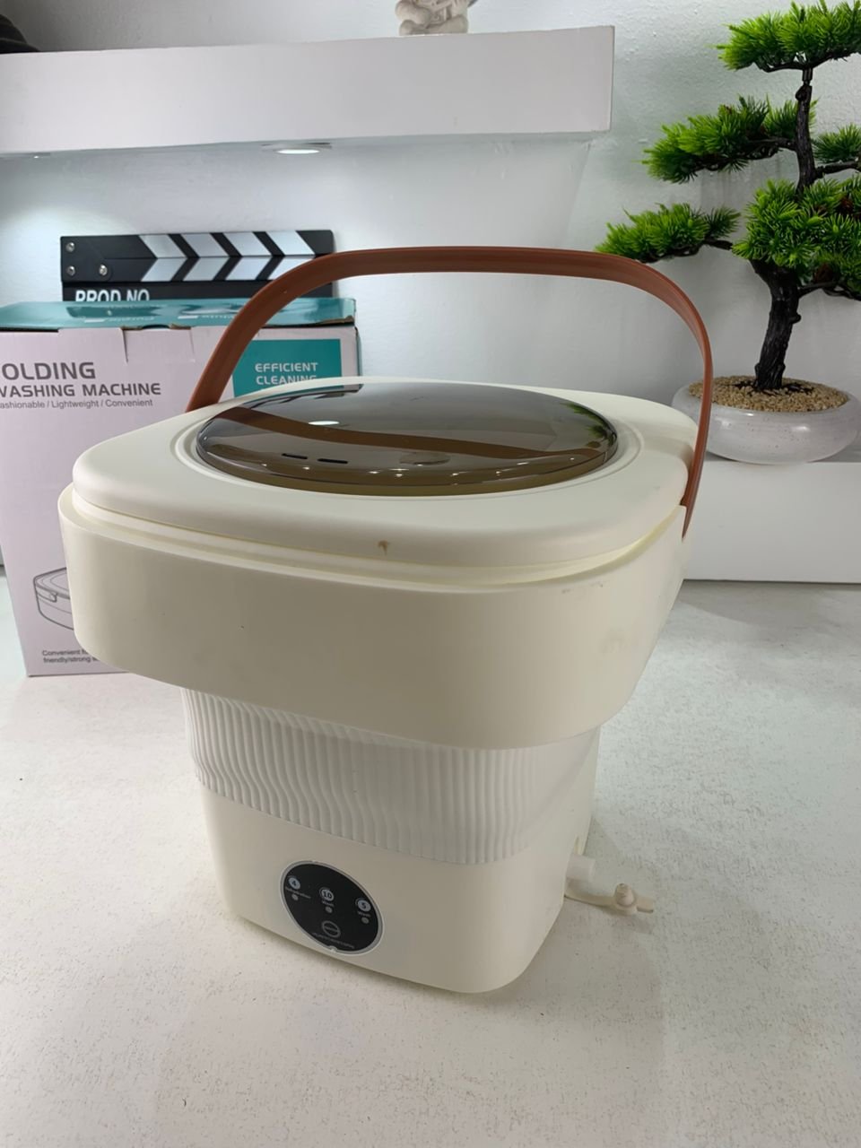 Mini Machine à Laver Pliable et Portable 3 Modes avec Fonction Déshydratation – غسالة ملابس محمولة - الصورة 4