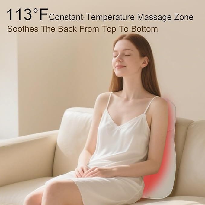 Masseur de dos et de cou sans fil avec avec infrarouge et chaleur – جهاز تدليك إحترافي بخاصية التسخين - الصورة 4