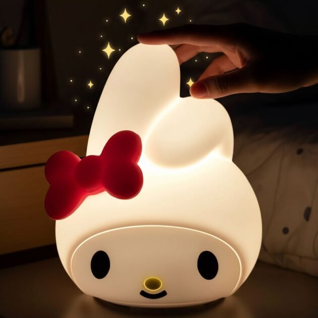 مصباح ليلي من ماي ميلودي بتقنية مع إضاءة ناعمة