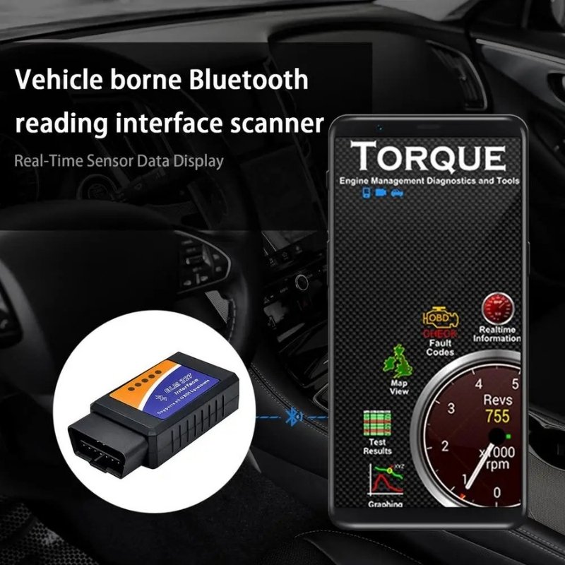 Outils de Diagnostic de Voiture, Scanner V1.5 OBD2, SAE J1850, Bluetooth/wifi, pour Android /ISO 9141 Vgate Icar2, Lecteur de Code - الصورة 4