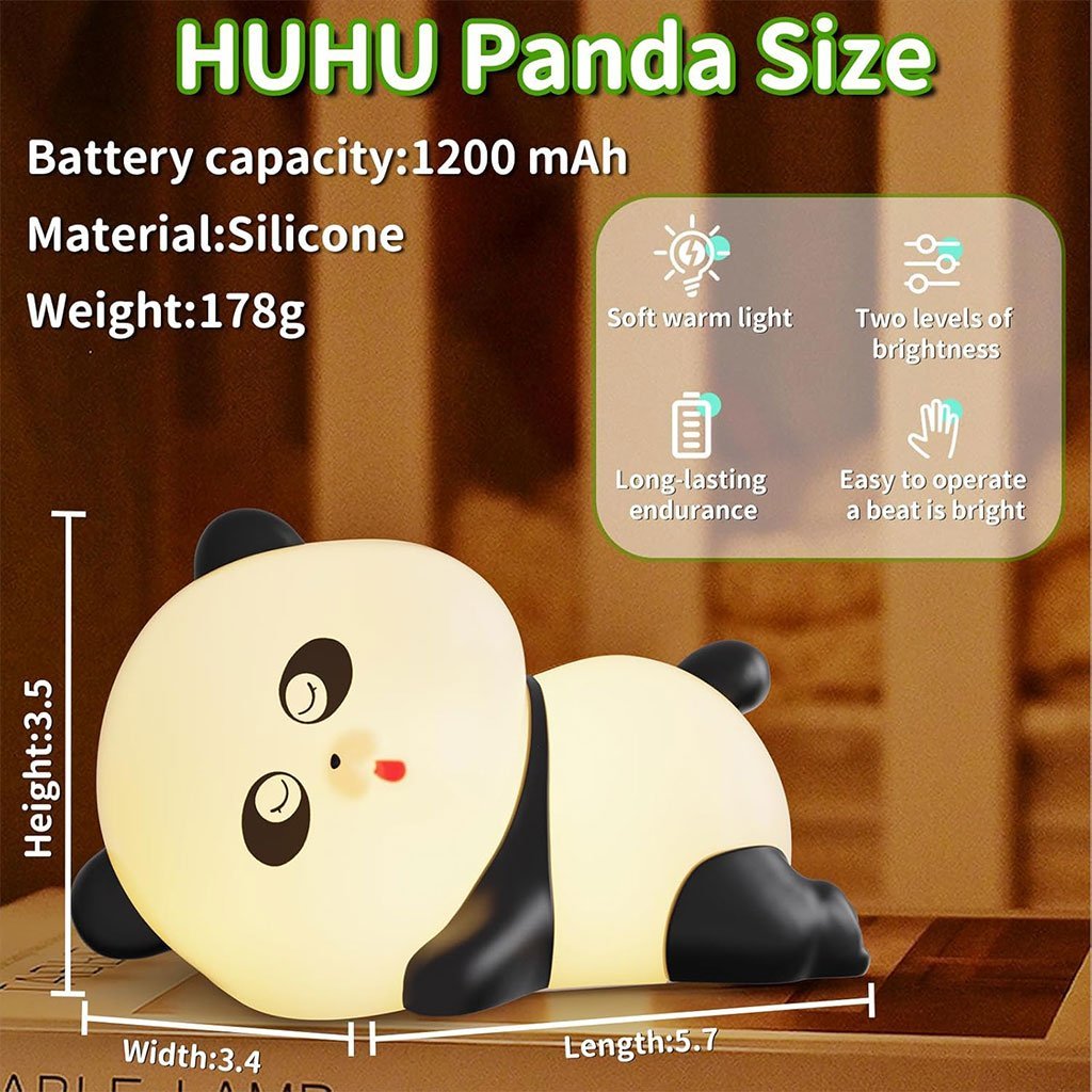 مصباح ليلي لطيف على شكل باندا - الصورة 6