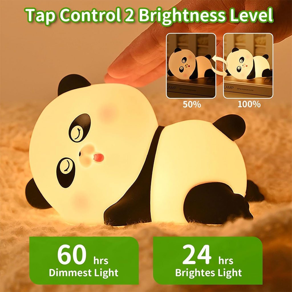 مصباح ليلي لطيف على شكل باندا - الصورة 4
