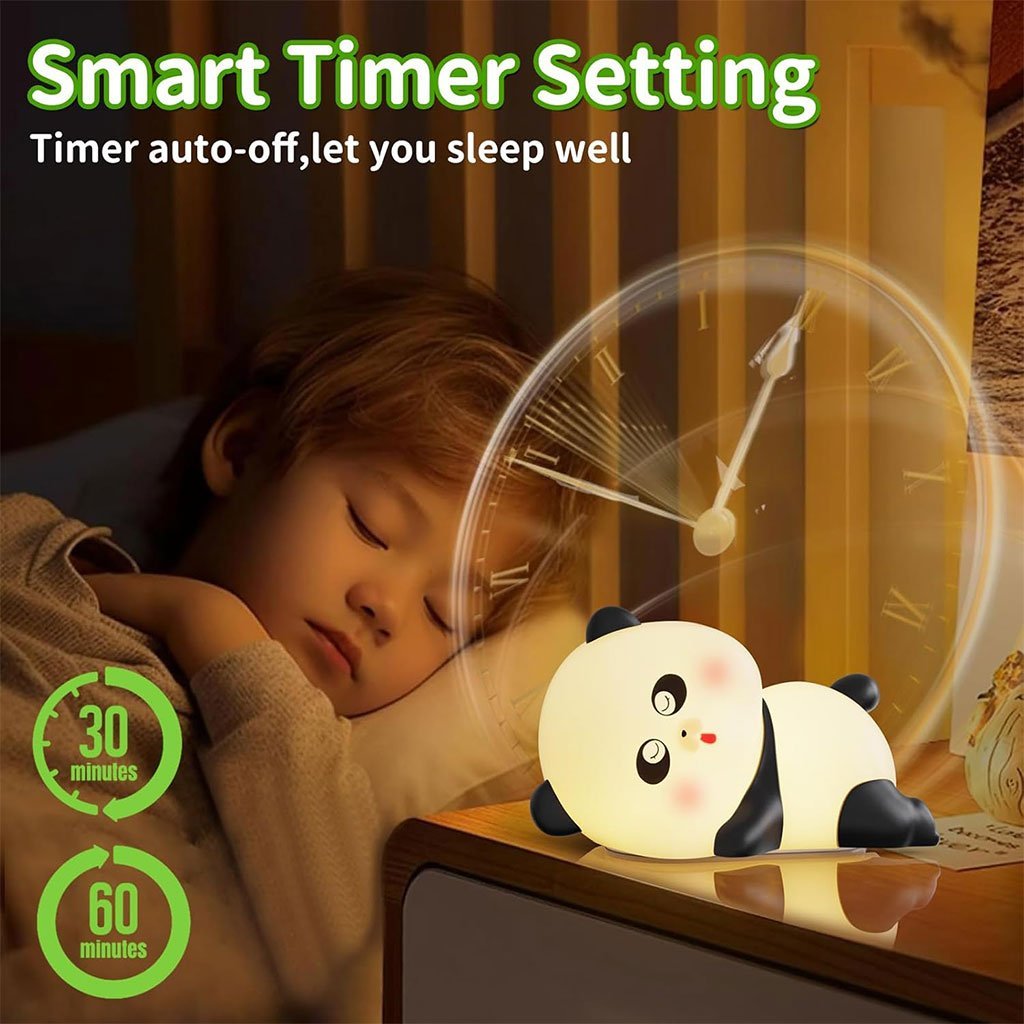 مصباح ليلي لطيف على شكل باندا - الصورة 2