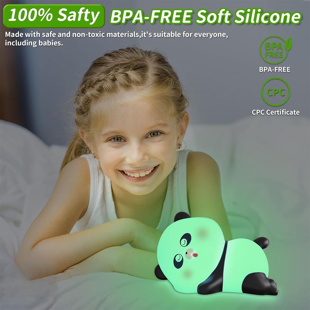 مصباح ليلي لطيف على شكل باندا - الصورة 7