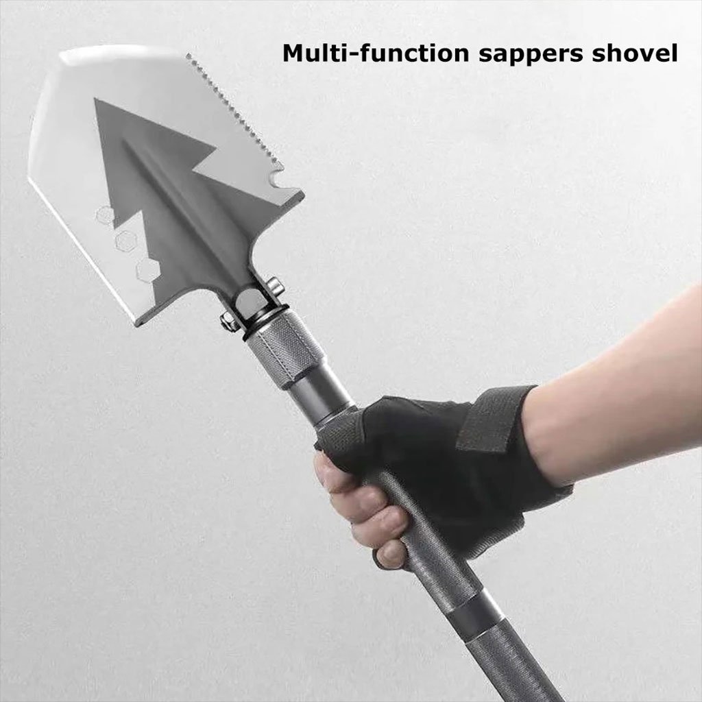 مجرفة قابلة للطي مصنوعة من فولاذ الكربون بثلاثة أطوال - الصورة 4