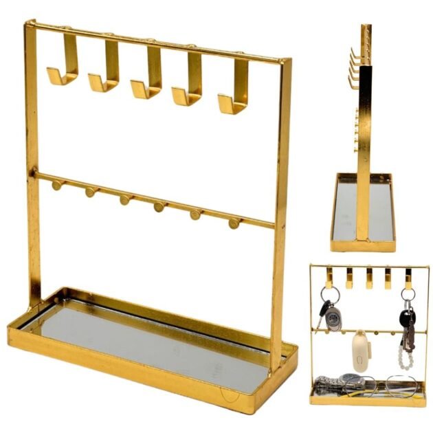 حامل عرض عملي وأنيق للمجوهرات والمفاتيح