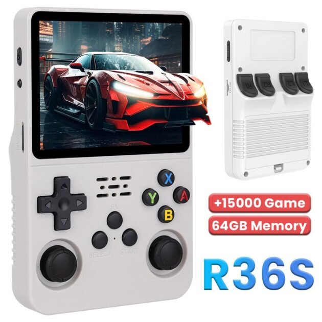جهاز ألعاب R36S المحمول بتصميم كلاسيكي
