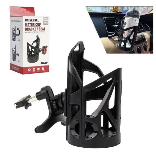 حامل أكواب سيارة قابل للتمديد يدور 360 درجة